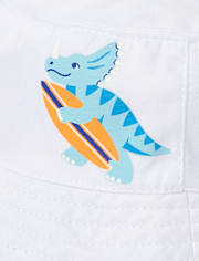 Boys Dino Bucket Hat - Swim