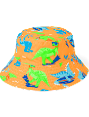 Boys Dino Bucket Hat - Swim