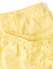 Lot de 2 leggings fleuris pour bébé fille - Homegrown by Gymboree