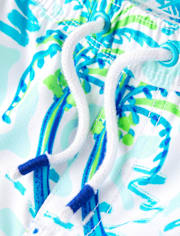 Boys Palm Tree Swim Trunks - Swim
