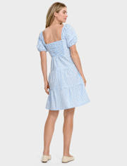 Robe à volants vichy pour femme, motif maman et moi - Garden Party