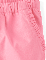 Girls Ruffle Jogger Pants - Little Essentials