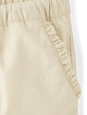 Girls Ruffle Jogger Pants - Little Essentials