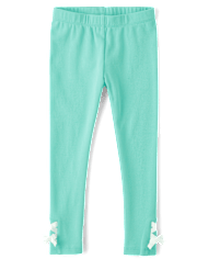 Leggings à lacets pour filles - Little Essentials