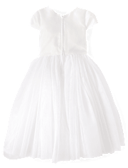Girls Bow Tulle Dress - Special Occasions