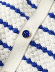 Girls Striped Cardigan - Little Essentials