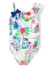 Maillot de bain une pièce Fille Vacation One Shoulder - Maillot de bain - Maillot de bain