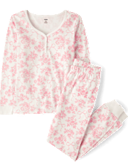 Womens Mommy And Me Floral Cotton Pajamas - Gymmies
