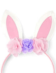 Ensemble de 3 pièces pour cheveux de lapin pour filles - Jardin enchanté