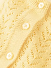 Cardigan en pointelle pour fille - Little Essentials