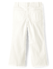 Pantalon large à motif cœur pour fille - Little Essentials