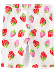 Girls Print Bike Shorts - Little Essentials
