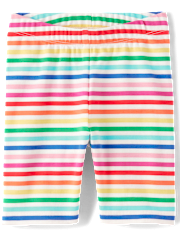 Girls Print Bike Shorts - Little Essentials