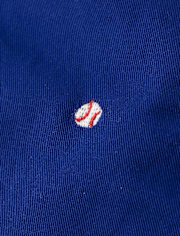 Boys Embroidered Baseball Pull On Shorts - Sweet Summer