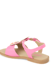 Girls Flamingo Sandals - Seaside Palms
