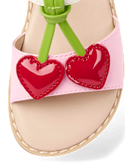 Girls Cherry Sandals - Sweet Summer