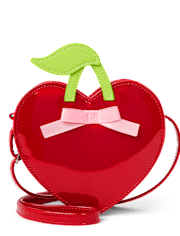 Girls Cherry Heart Bag - Sweet Summer