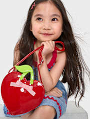 Girls Cherry Heart Bag - Sweet Summer