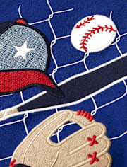 Haut de baseball brodé pour garçon – Sweet Summer