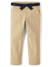 Girls Quick Dry Chino Pants - Uniform