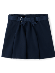 Girls Quick Dry Pleated Skort - Uniform