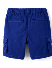 Boys Pull On Cargo Shorts - Little Essentials