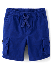 Boys Pull On Cargo Shorts - Little Essentials