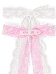 Girls Bow Hair Clip 2-Pack