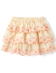 Jupe-short à œillets pour fille - Highland Hills