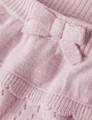 Girls Pointelle Sweater Peplum Skirt - Magical Meadows