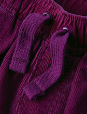 Girls Corduroy Pull On Baggy Cargo Pants - Magical Meadows