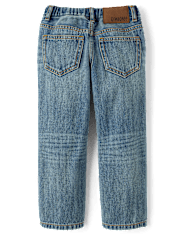 Boys Pull On Relaxed Jeans - Little Essentials