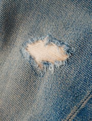 Kids Ripped Relaxed Jeans - Little Essentials