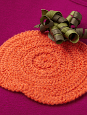 Haut citrouille au crochet pour fille – Célébrations d'automne