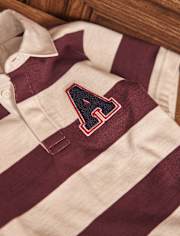 Polo de rugby rayé pour enfants - Campus Cuties