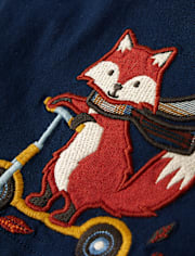 Boys Embroidered Animal Top - Highland Hills