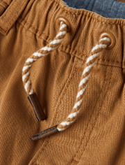 Pantalon de jogging cargo à enfiler pour garçon - Little Essentials
