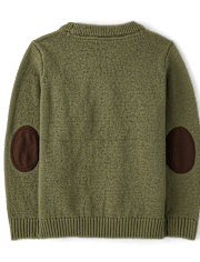Boys Embroidered Animal Sweater - Highland Hills