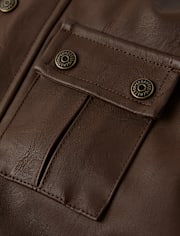 Veste en similicuir pour enfant - Highland Hills