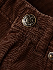 Kids Corduroy Baggy Cargo Pants - Little Essentials
