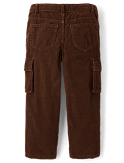 Kids Corduroy Baggy Cargo Pants - Little Essentials