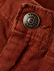 Pantalon cargo ample en velours côtelé pour enfant - Little Essentials