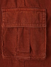 Pantalon cargo ample en velours côtelé pour enfant - Little Essentials
