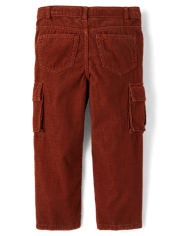 Pantalon cargo ample en velours côtelé pour enfant - Little Essentials