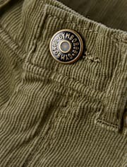 Kids Corduroy Baggy Cargo Pants - Little Essentials