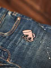 Girls Embroidered Varsity Wide Leg Jeans - Campus Cuties