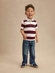 Kids Paint Splatter Baggy Jeans - Campus Cuties