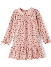 Girls Floral Ruffle Nightgown - Gymmies
