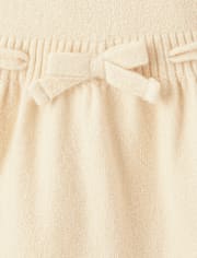 Robe pull à volants et fleurs brodées pour bébé fille - Homegrown by Gymboree