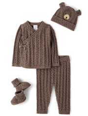 Baby Bear 4-Piece Take Home Set - Homegrown by Gymboree